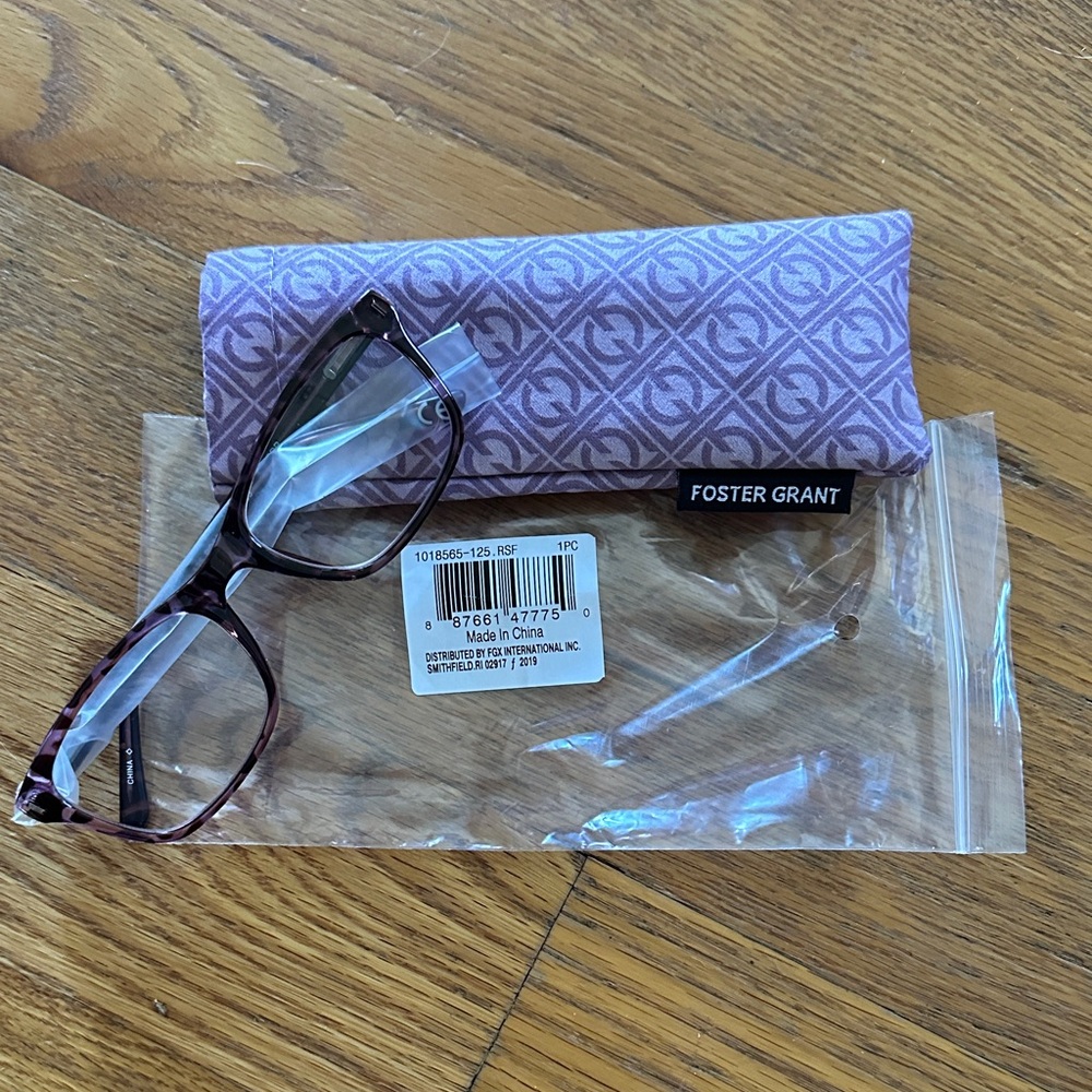 NEW Foster Grant Jillian Readers 1.25